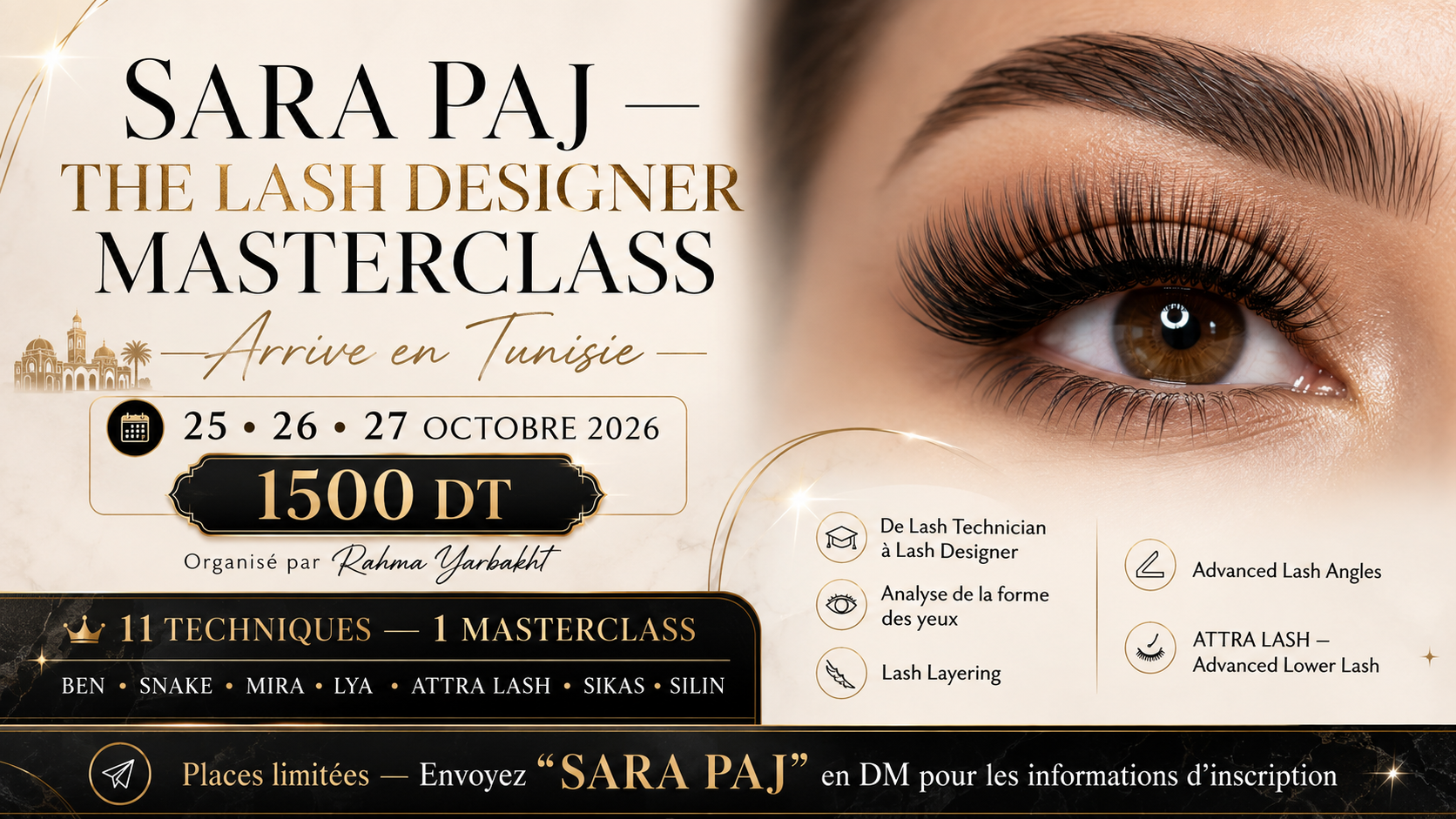 Sara Paj — The Lash Designer Masterclass